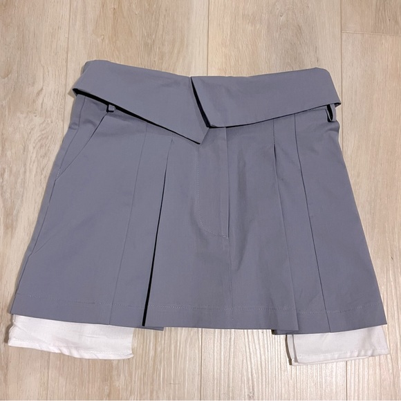 Pleated Utility Mini Skirt - Lioness/Princess Polly - Picture 1 of 3